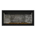 Napoleon Ascent Premium 42" Linear Direct Vent Gas Fireplace with Ledgestone Brick and Amber Glass Embers