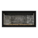 Napoleon Ascent Premium 42" Linear Direct Vent Gas Fireplace with Ledgestone Brick and Topaz Glass Beads