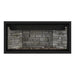 Napoleon Ascent Premium 42" Linear Direct Vent Gas Fireplace with Ledgestone Brick and Topaz Glass Embers