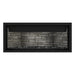 Napoleon Ascent Premium 46" Linear Direct Vent Gas Fireplace with Ledgestone Brick and Black Glass Beads