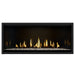 Napoleon Ascent Premium 46 Linear Direct Vent Gas Fireplace with MIRRO-FLAME Porcelain Reflective Panel and Clear Glass Embers