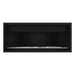 Napoleon Ascent Premium 46" Linear Direct Vent Gas Fireplace with MIRRO-FLAME Porcelain Reflective and Clear Glass Embers