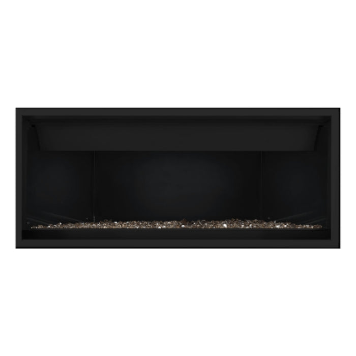 Napoleon Ascent Premium 46" Linear Direct Vent Gas Fireplace with MIRRO-FLAME Porcelain Reflective and Topaz Glass Embers