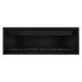 Napoleon Ascent Premium 56" Linear Direct Vent Gas Fireplace with Ledgestone Brick and Black Glass Embers