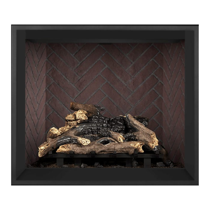  Napoleon Elevation 36" Direct Vent Fireplace with Electronic and Old Town Red - Herringbone Interior Panel