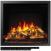 Napoleon Elevation 36 with Premium Glowing Split Oak Logs, Scarlet Ember Bed, Orange Top Light, & Orange Yellow Flames