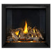 Napoleon Elevation X 42" Direct Vent Fireplace with MIRRO-FLAME Porcelain Interior Panel  and Driftwood Log Set