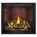 Napoleon Elevation X 42" Direct Vent Fireplace with Westminster Grey Standard Interior Panel  and Driftwood Log Set
