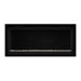 Napoleon Luxuria 38" Linear Direct Vent Gas Fireplace with Clear Glass Beads Face on White Background