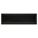 Napoleon Luxuria 62" Linear Direct Vent Gas Fireplace with Black Glass Beads Face on White Background