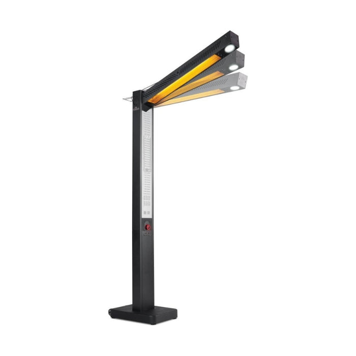 Napoleon Phantom Freestand Outdoor Electric Patio Heater Positions