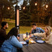 Napoleon Phantom Freestand Outdoor Electric Patio Heater in Garden Area