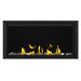 Napoleon Tall Vector 50" Linear Direct Vent Gas Fireplace and Mineral Rock Kit