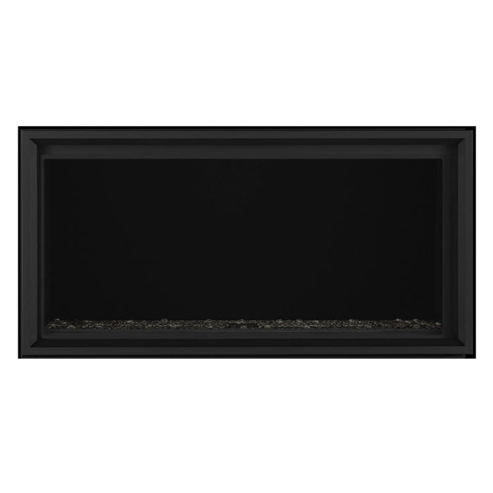 Napoleon Tall Vector 50" Linear Direct Vent Gas Fireplace with Black Glass Beads