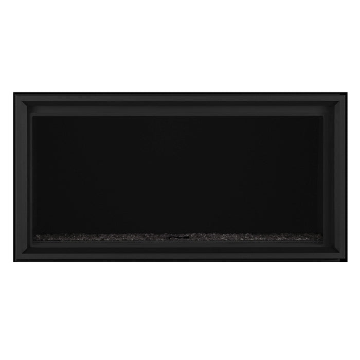 Napoleon Tall Vector 50" Linear Direct Vent Gas Fireplace with Black Glass Embers