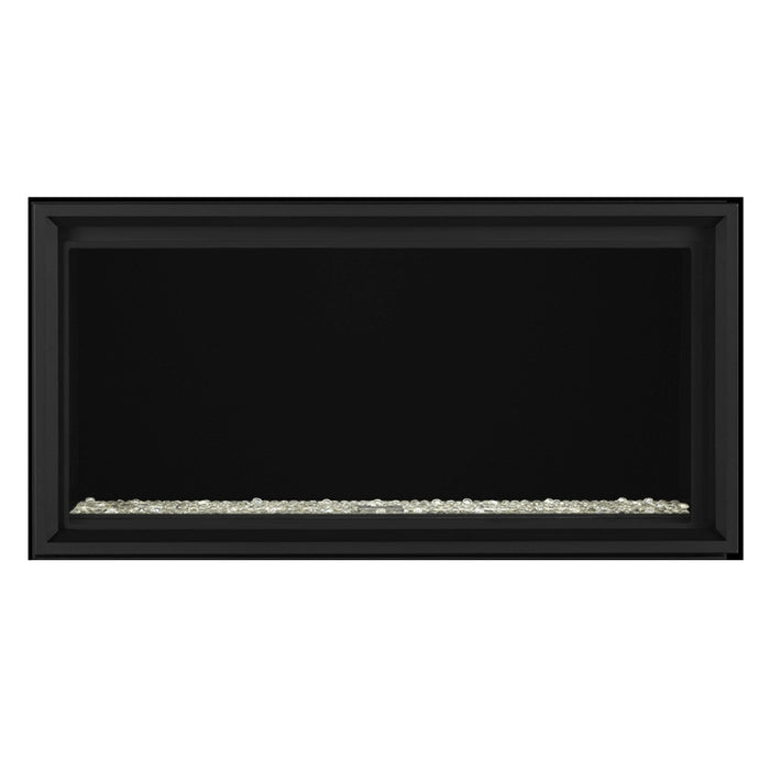 Napoleon Tall Vector 50" Linear Direct Vent Gas Fireplace with Clear Glass Beads 