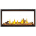 Napoleon Tall Vector 50" See Through Linear Direct Vent Gas Fireplace with Woodland and Driftwood Logs