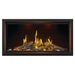 Napoleon Tall Vector 50" with Luminous Driftwood Logs Direct Vent Linear Gas Fireplace