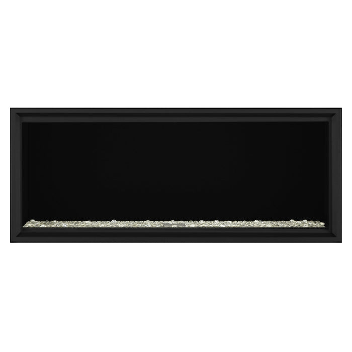 Napoleon Tall Vector 62" Linear Direct Vent Gas Fireplace with Clear Glass Beads 