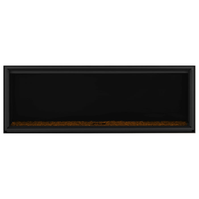 Napoleon Tall Vector 74" Linear Direct Vent Gas Fireplace with Amber Glass Embers 