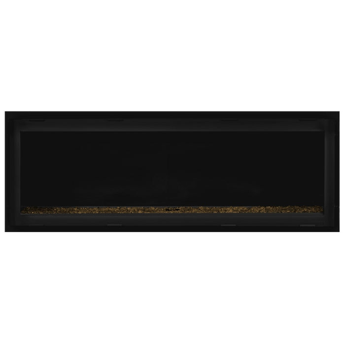 Napoleon Vector 50 Linear Gas Fireplace with Amber Crushed Glass Embers