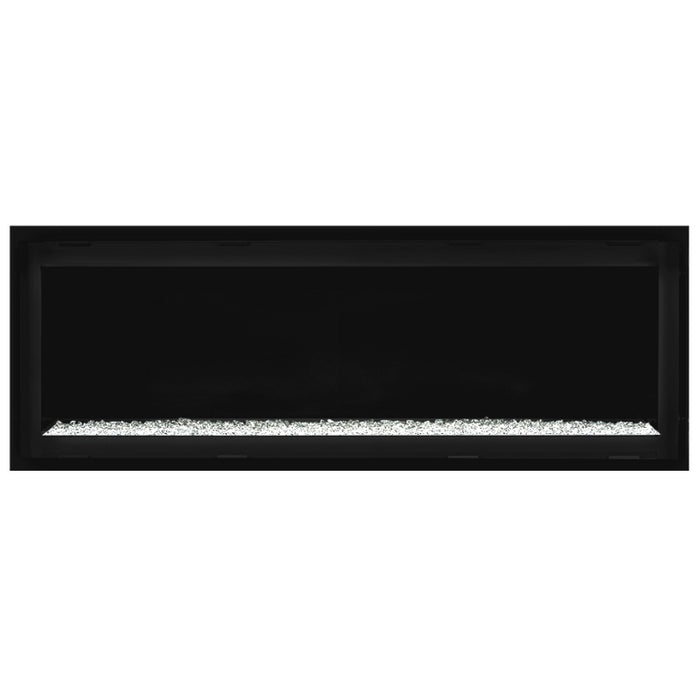 Napoleon Vector 50 Linear Gas Fireplace with Clear Crushed Glass Embers