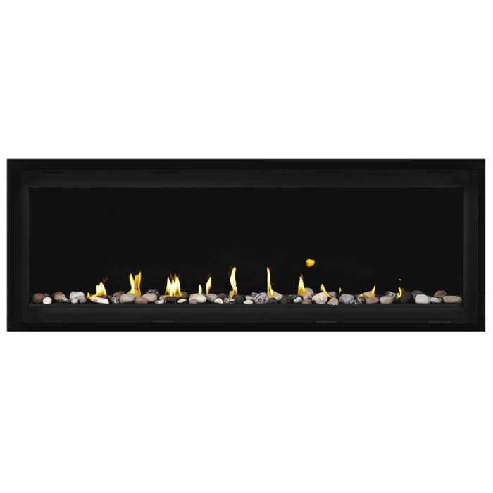 Napoleon Vector 50 Linear Gas Fireplace with Mineral Rock Kit 
