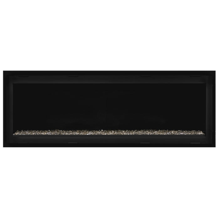 Napoleon Vector 50 Linear Gas Fireplace with Topaz Crushed Glass Embers