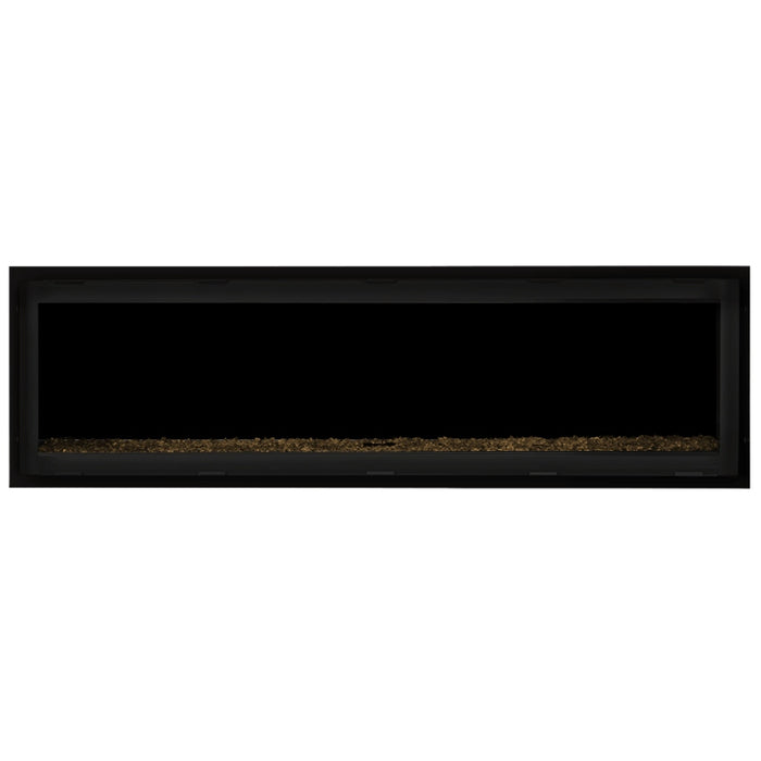 Napoleon Vector 62 Linear Gas Fireplace with Amber Crushed Glass Embers