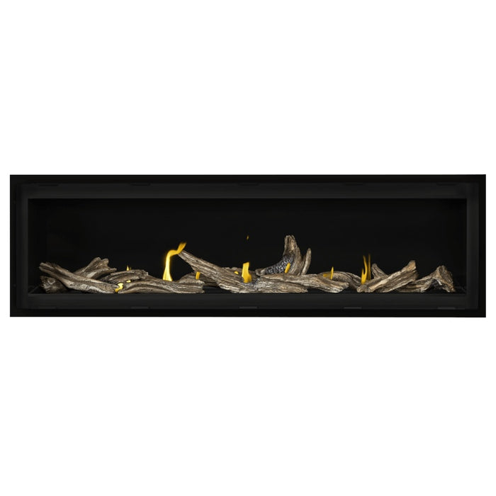 Napoleon Vector 62" Linear Gas Fireplace with High Definition Driftwood Logs