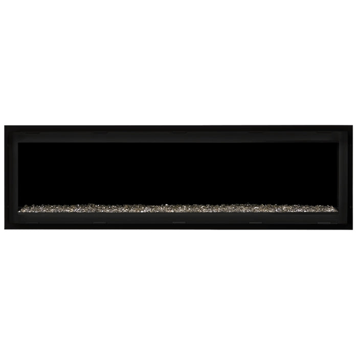 Napoleon Vector 62 Linear Gas Fireplace with Topaz Crushed Glass Embers