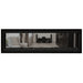 Napoleon Vector 62 See Thru Linear Direct Vent Gas Fireplace with Black Crushed Glass Embers