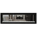 Napoleon Vector 62 See Thru Linear Direct Vent Gas Fireplace with Clear Crushed Glass Embers