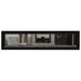 Napoleon Vector 74 See Thru Linear Direct Vent Gas Fireplace with Topaz Crushed Glass Embers