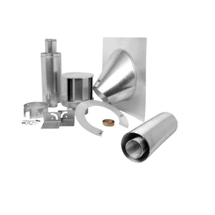 Napoleon Vertical Venting Package | 4" x 7" Direct Vent Flex Venting