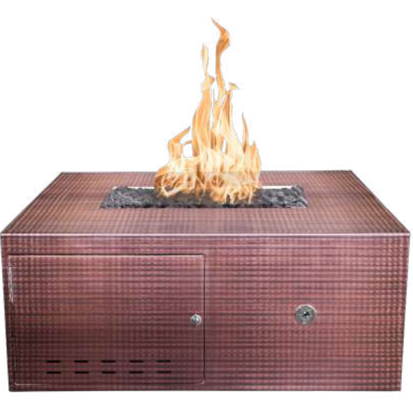 The Outdoor Plus Gallaway 60"  Fire Pit - Hammered Copper