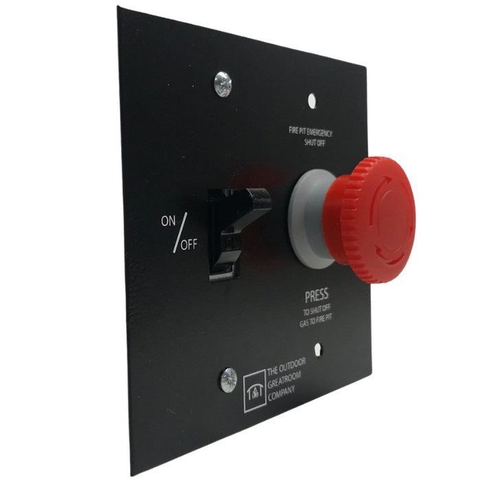 OnOff Wall Switch with E-Stop for Direct Spark Ignition System V2