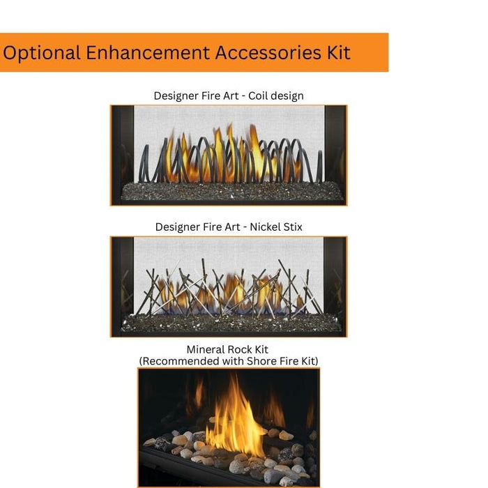 Optional Enhancement Accessories Kit Designer Fire Art Coil design and Nickel Stix also Mineral Rock Kit  V1