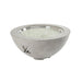 Outdoor Greatroom Natural Grey Cove 42 Round Gas Fire Pit Bowl with Clear Tempered Fire Glass Gems