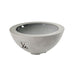 Outdoor Greatroom Natural Grey Cove 42 Round Gas Fire Pit Bowl with Grey Glass Burner Cover