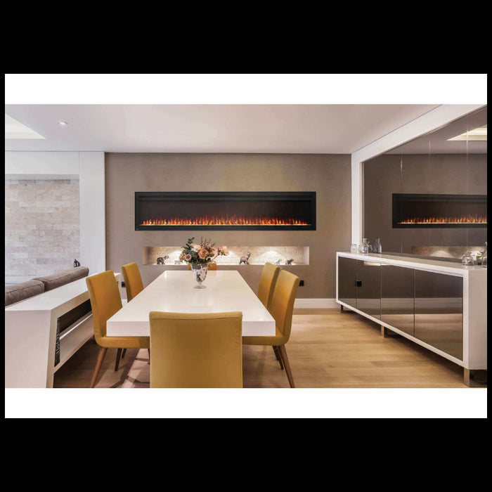 Napoleon Purview 100" Wall Mount Electric Fireplace