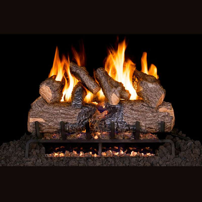 RH Peterson Real Fyre Charred Oak Vented Gas Log Set | G31