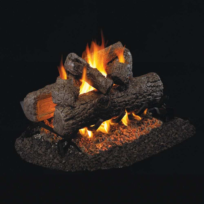RH Peterson Real Fyre Golden Oak See Thru Vented Gas Log Set