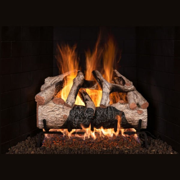 RH Peterson Real Fyre Mountain Birch Flame Enhanced Vented Gas Log Set