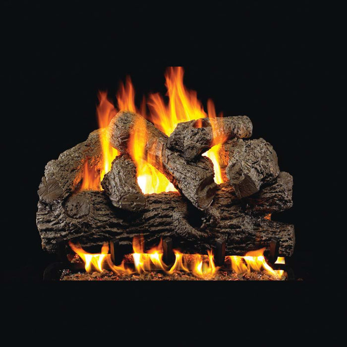 RH Peterson Real Fyre Royal English Oak Outdoor Vented Gas Log Set