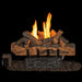 RH Peterson Real Fyre Split Valley Oak Vent Free Gas Log Set Upfront Scaled