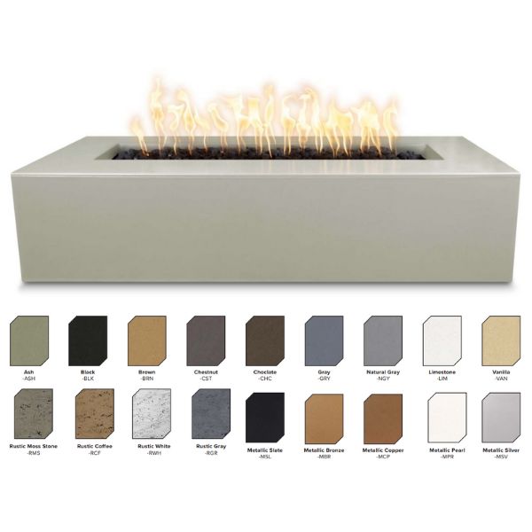 The Outdoor Plus Regal 48" Fire Pit - GFRC Concrete