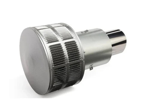 Majestic Round Telescoping Termination Cap with Storm Collar for SL300 Series Wood Burning Pipe