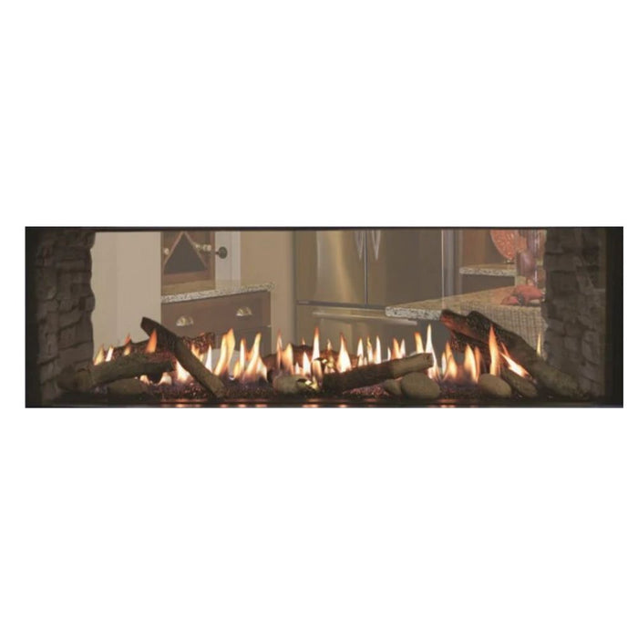 Rustic Log Set for Empire Boulevard DV Linear Gas Fireplace