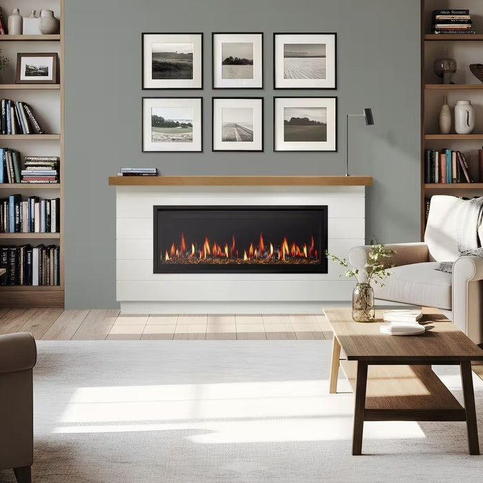 Simplifire Allusion Edge 78" Linear Electric Fireplace